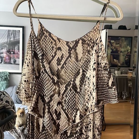 Python maxi dress - Picture 3 of 6